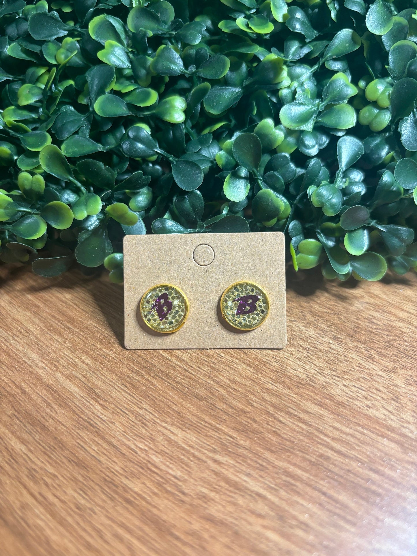 Baltimore Football Studs Gold